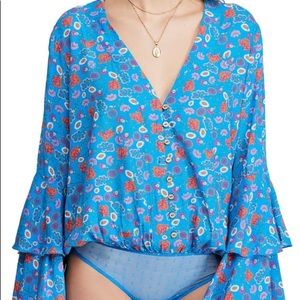 Free people SHES dainty bodysuit